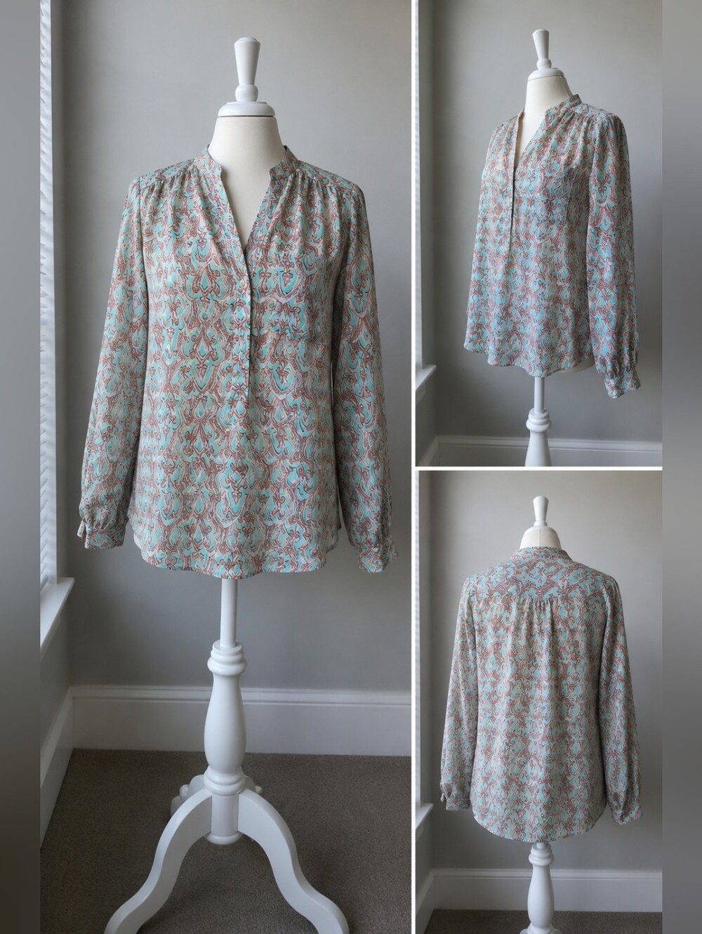 The Limited Women’s Printed Blouse – Size XS ✨